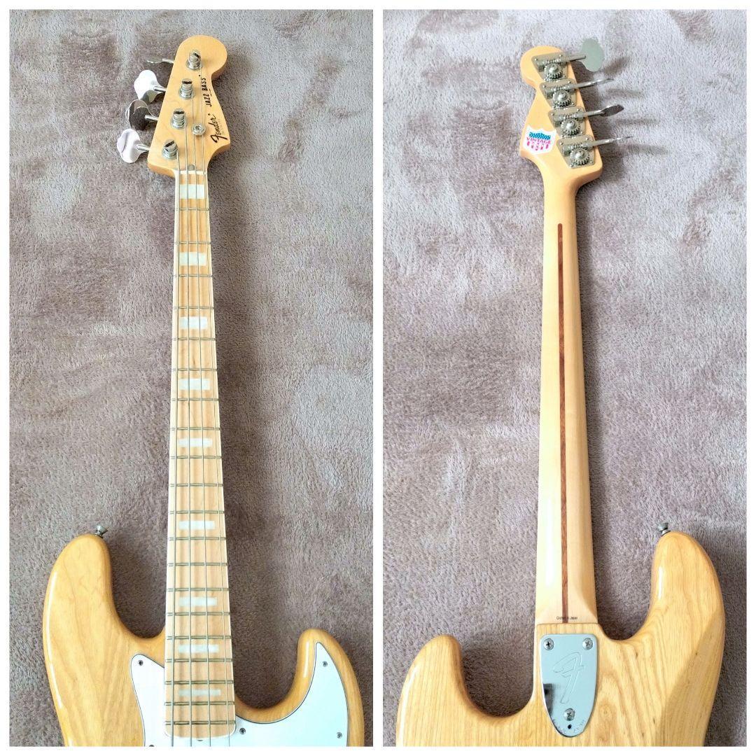 【美品】Fender japan JB75-90US NAT