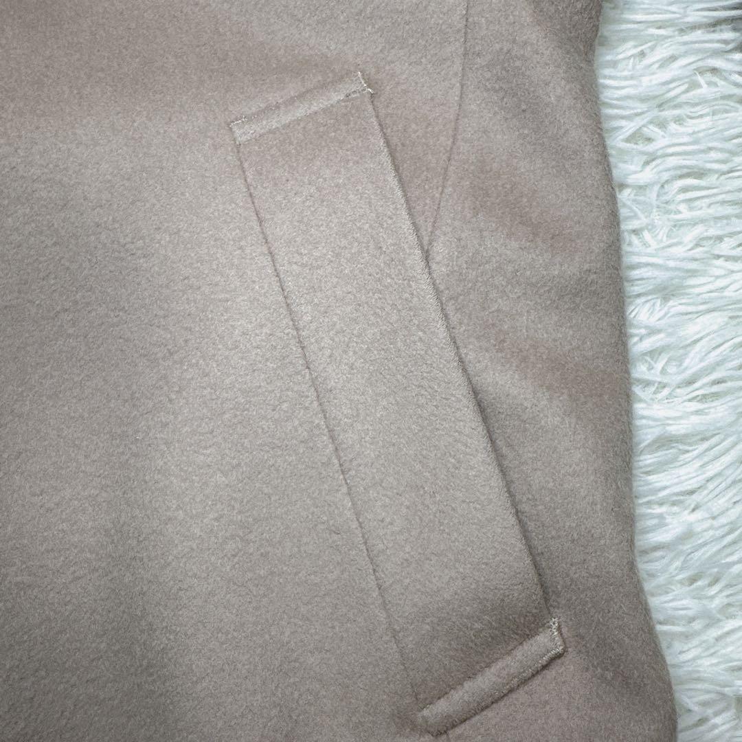 BLACKLABEL CRESTBRIDGEカシミア混チェスターコートLベージュ