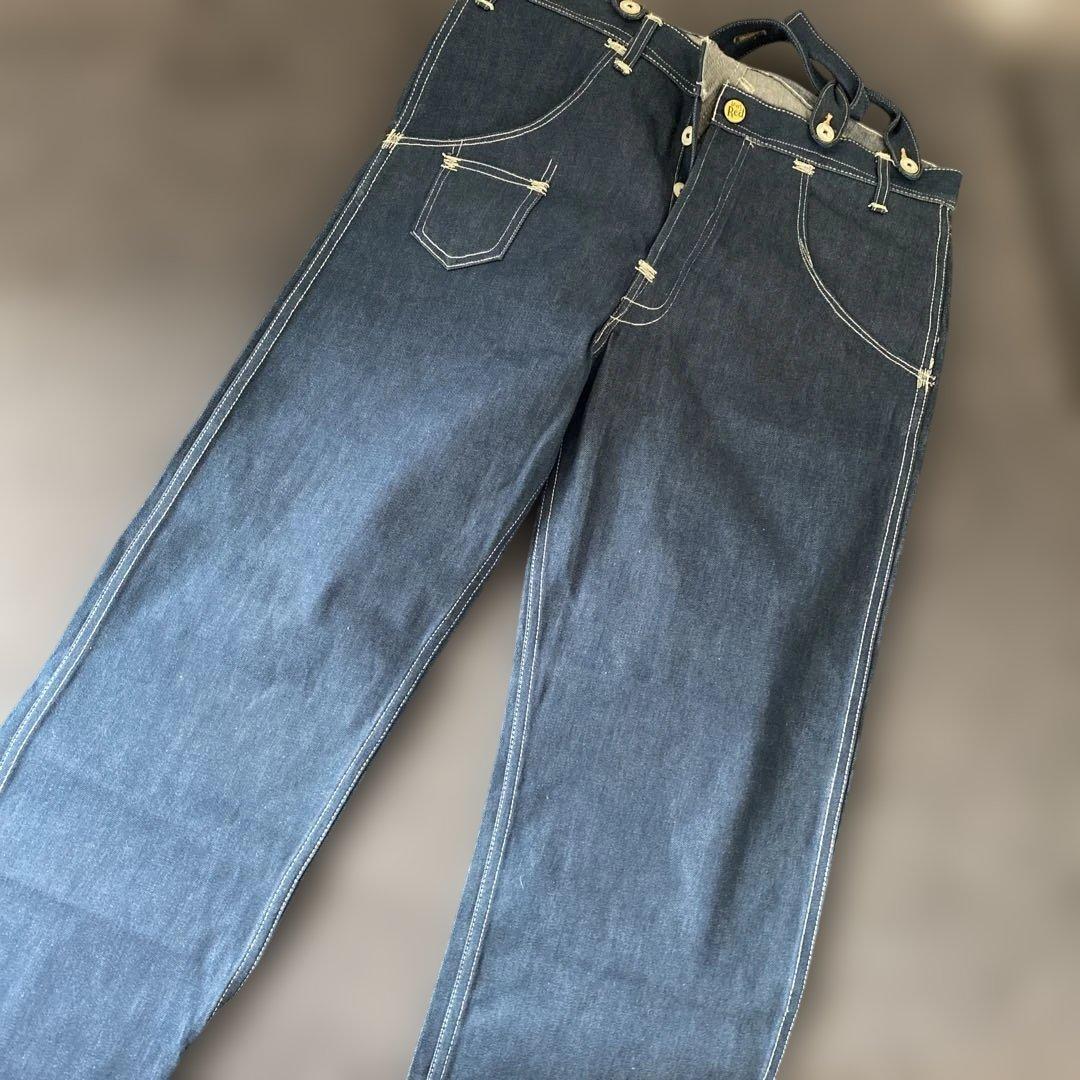 h*a様 levi's red BILLY JOE サスペンダー付きデニムパンツ