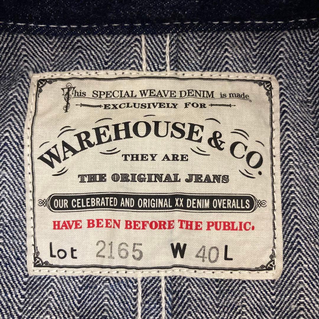 WAREHOUSE ウエアハウス　Lot.2165 ヘリンボーンカバーオール40