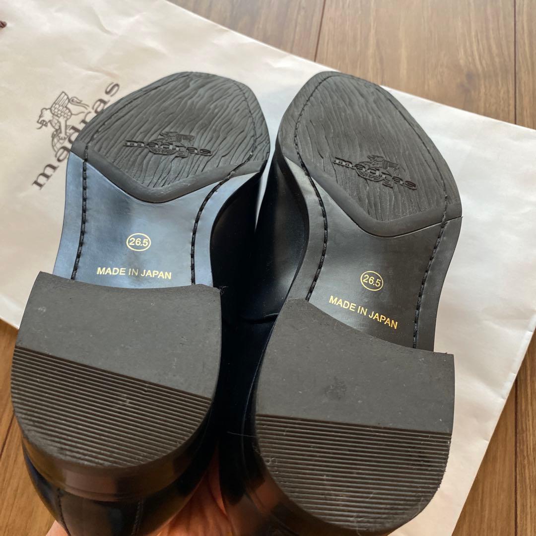 【未使用級✨】madras ドレスシューズ　ストレートチップ