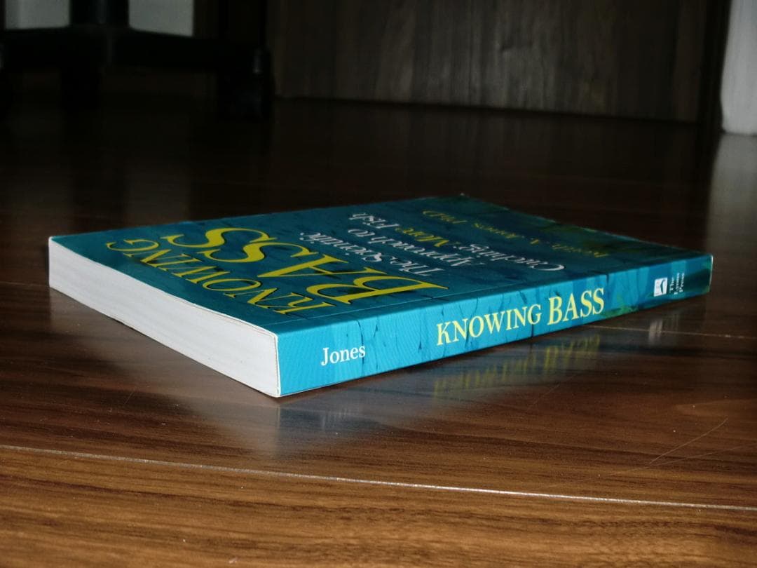 希少！洋書「KNOWING BASS」バス釣りのバイブル