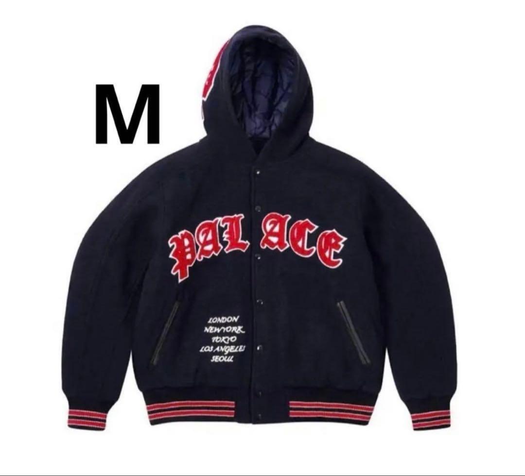 ジャケット・アウター palace skateboards VARSITY JACKET navy