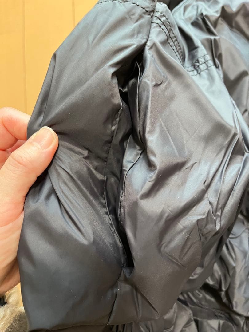 wee9s egg down vest エッグショートダウンベスト　黒　新品