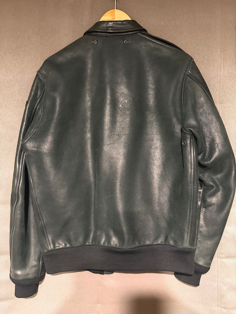 AVIREX TYPE A-2 フライトジャケット ブラック