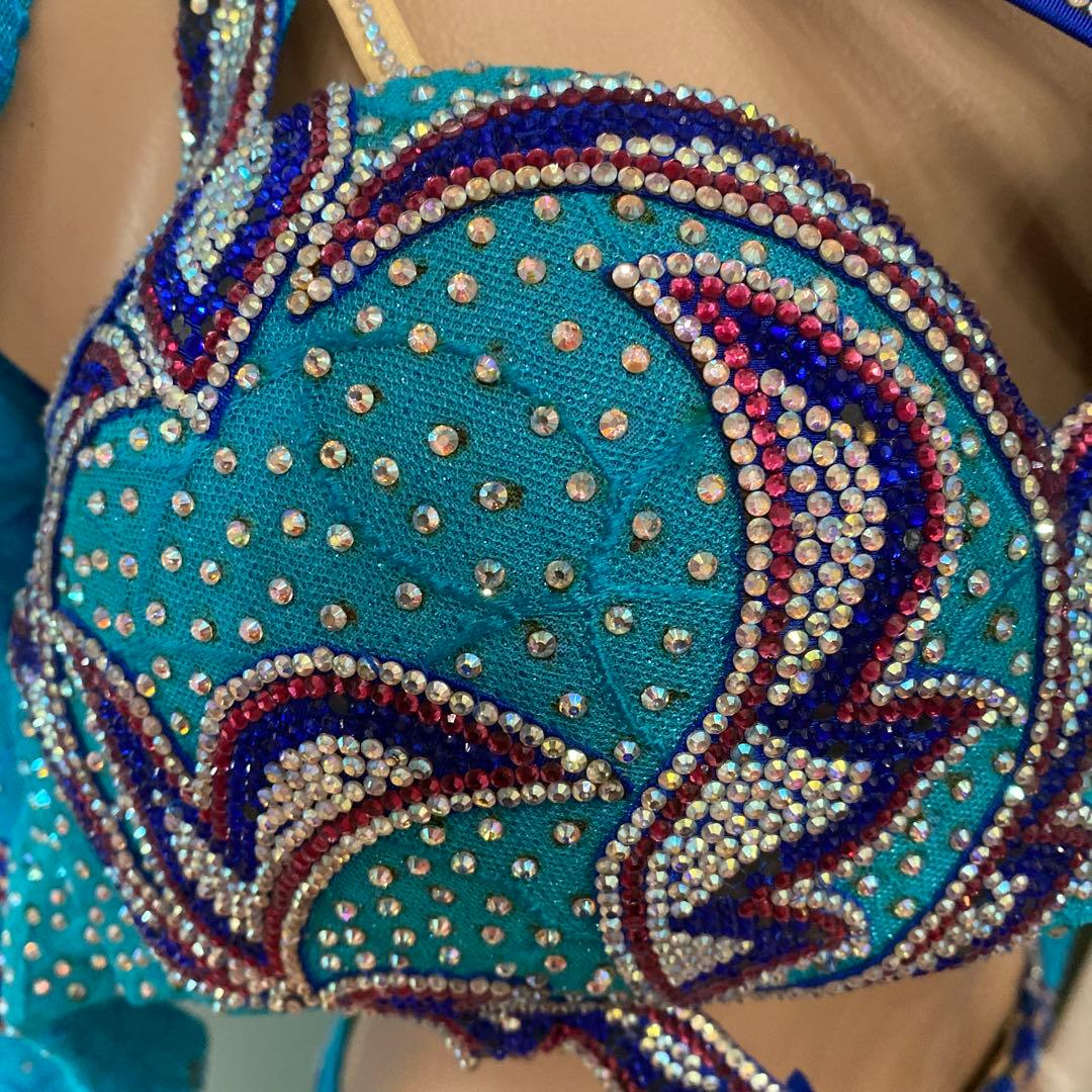 ベリーダンス衣装 ヒシャムオスマン ブラ&スカート&アーム