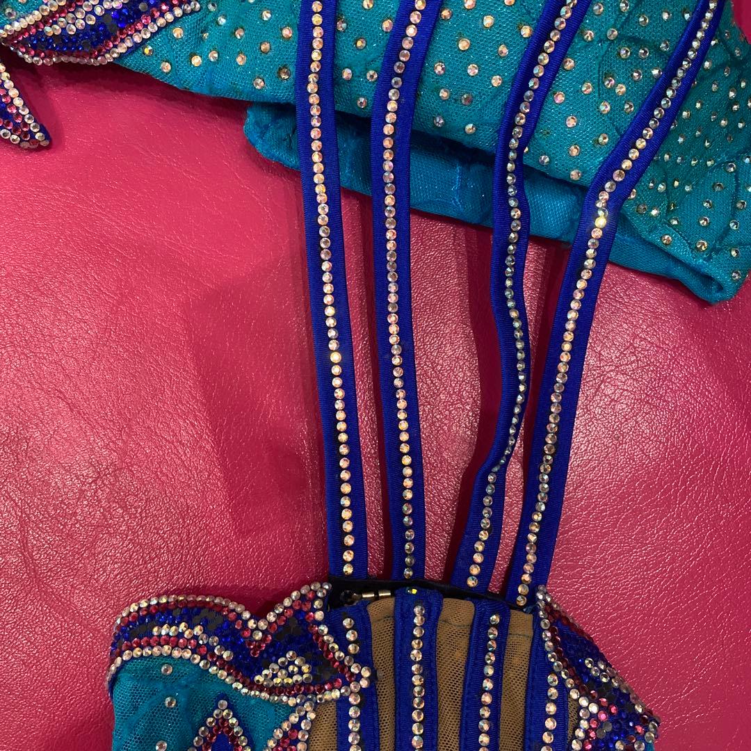 ベリーダンス衣装 ヒシャムオスマン ブラ&スカート&アーム