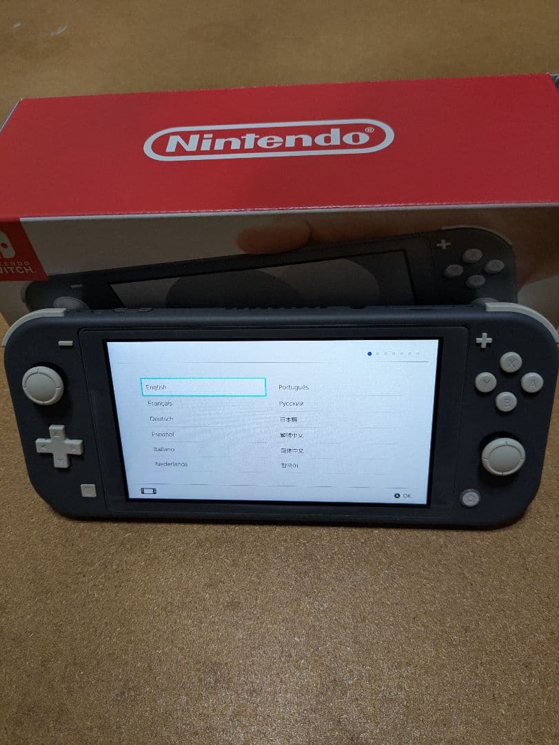Nintendo Switch Lite グレー　SDカード128GB付き