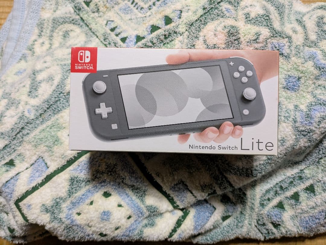 Nintendo Switch Lite グレー　SDカード128GB付き