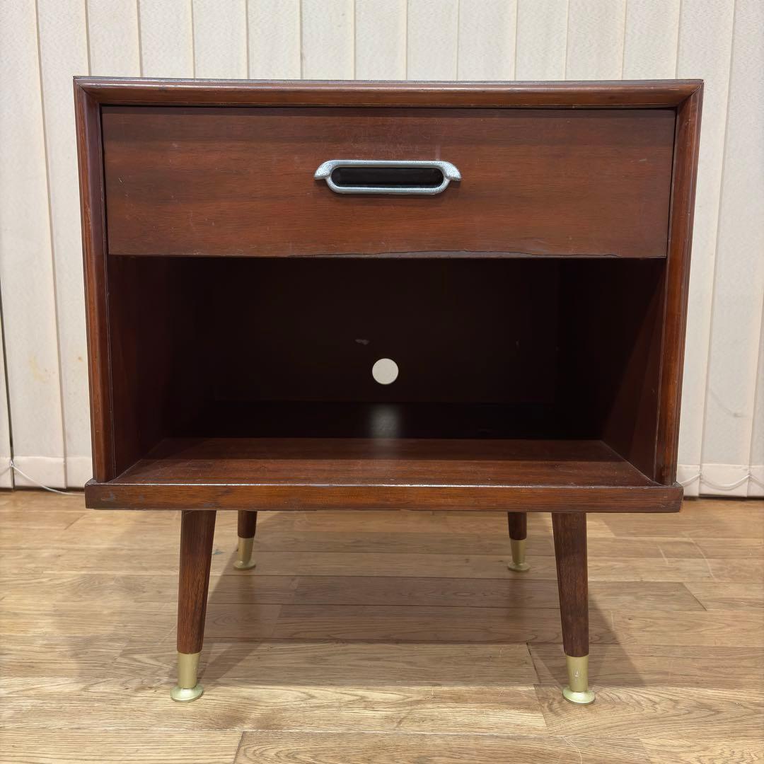 ドレクセルヘリテイジ リシェル サイドテーブル ナイトテーブル 米軍家具