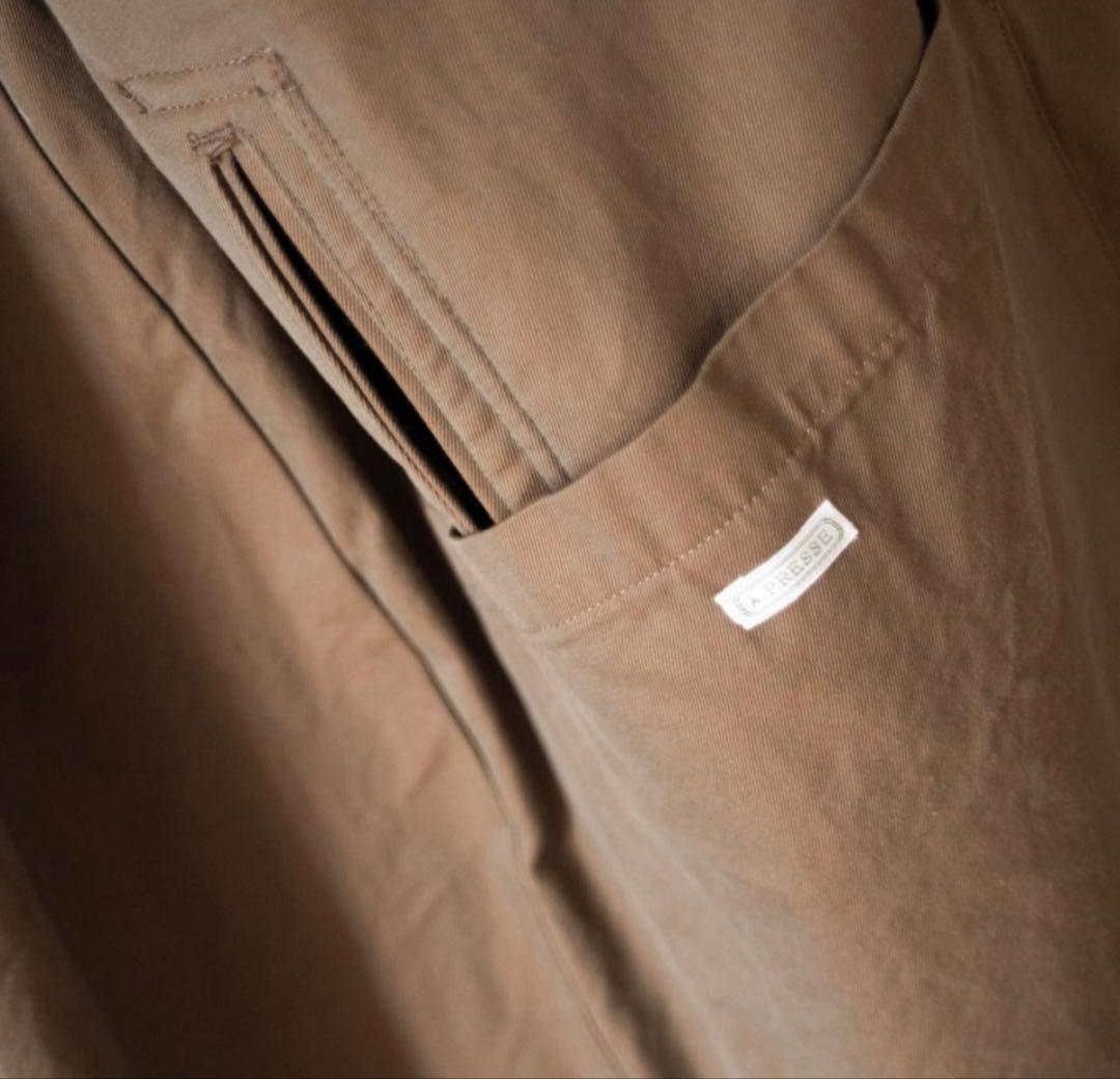 最終値下げ a.presse tweed balmacaan coat