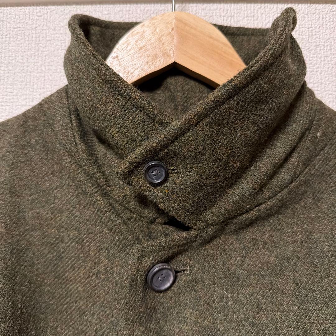 最終値下げ a.presse tweed balmacaan coat