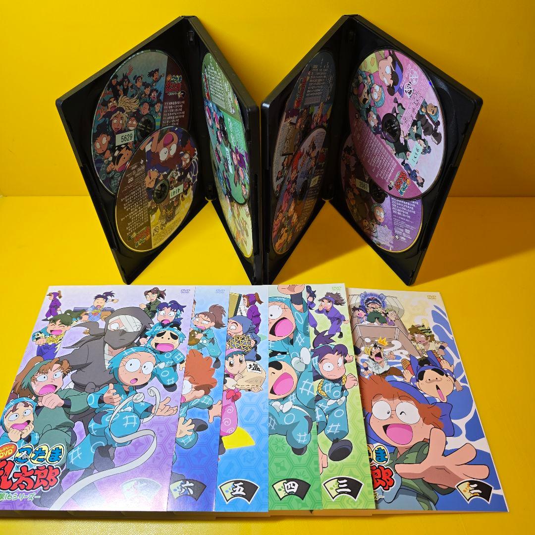 新品ケース交換済み「忍たま乱太郎 第16シリーズ DVD全8巻セット 」