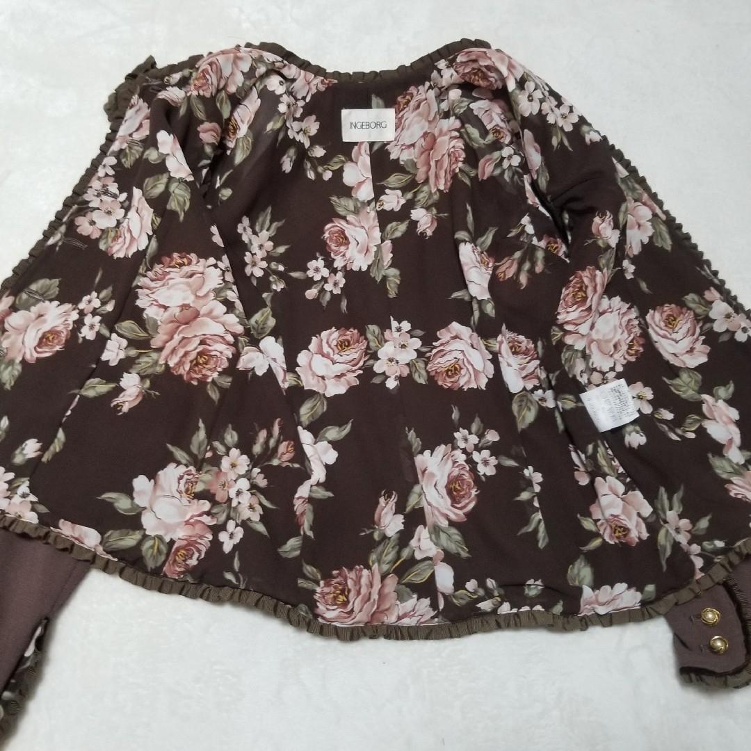 美品 INGEBORG インゲボルグ シャツ ブラウス ジャケット S