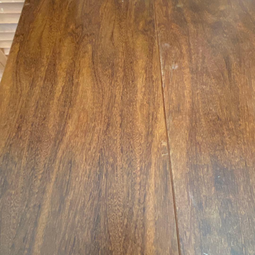 【引取で8600円引き】木製ダイニングテーブル 伸縮機能付き アンティーク