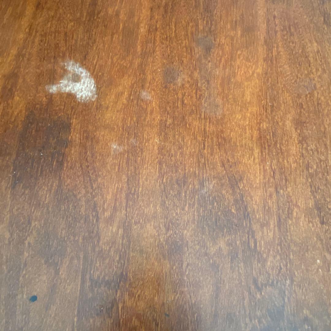 【引取で8600円引き】木製ダイニングテーブル 伸縮機能付き アンティーク