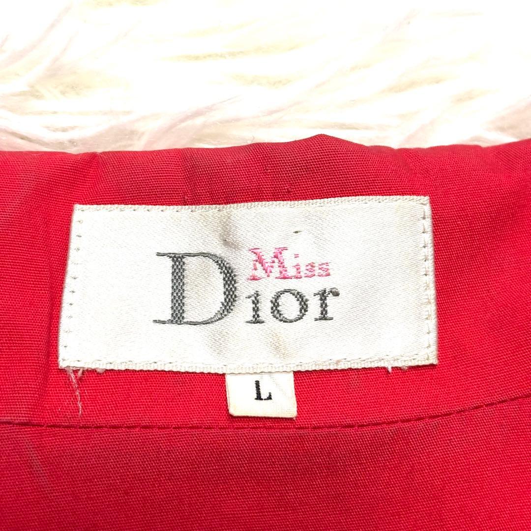 Miss Dior テーラードジャケット Aライン ヴィンテージ Lサイズ 赤
