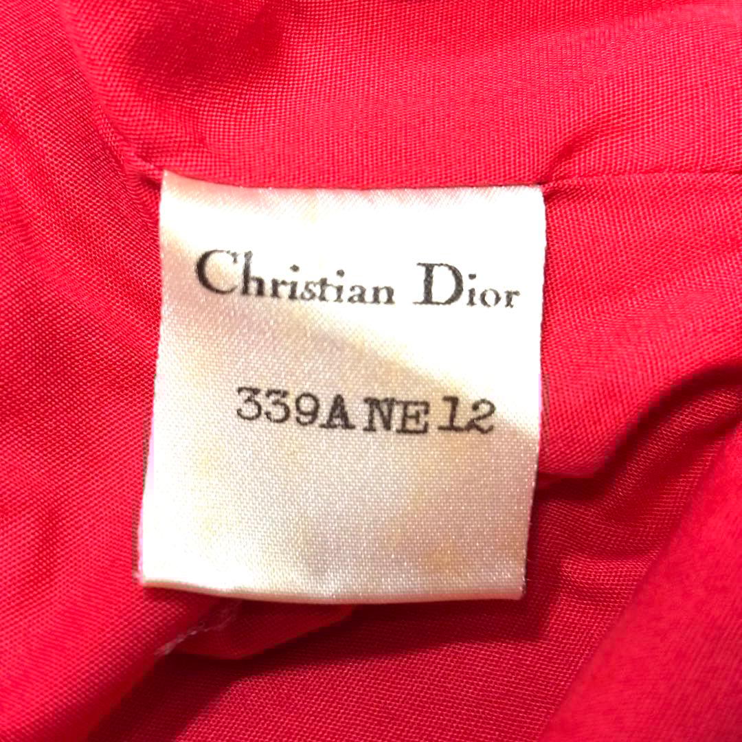 Miss Dior テーラードジャケット Aライン ヴィンテージ Lサイズ 赤