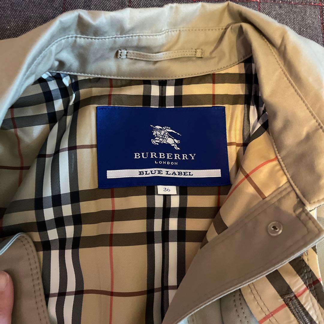BURBERRY BLUE LABEL トレンチコート 36