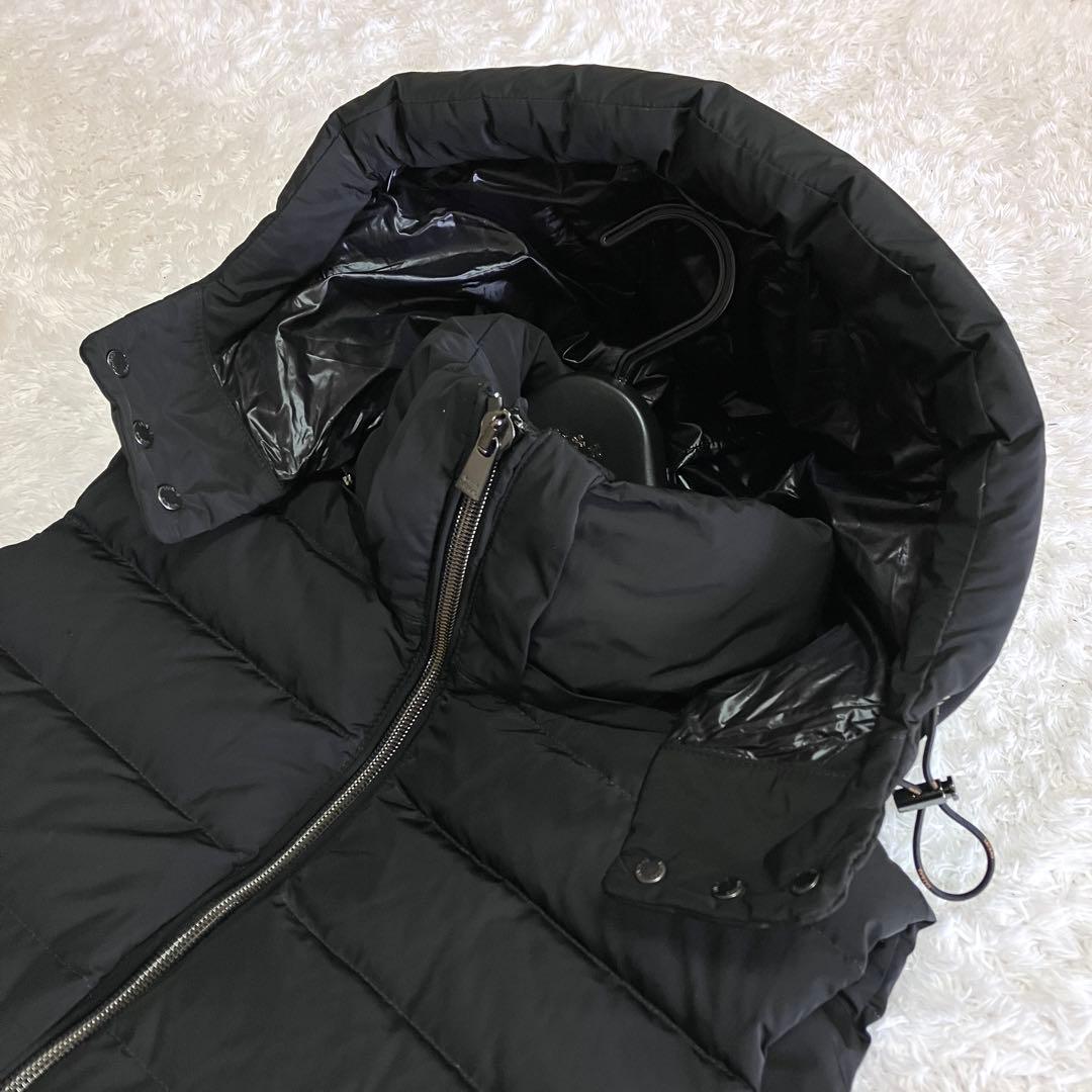 美品 タトラス TATRAS ロング ダウンベスト ARONIA ブラック XL