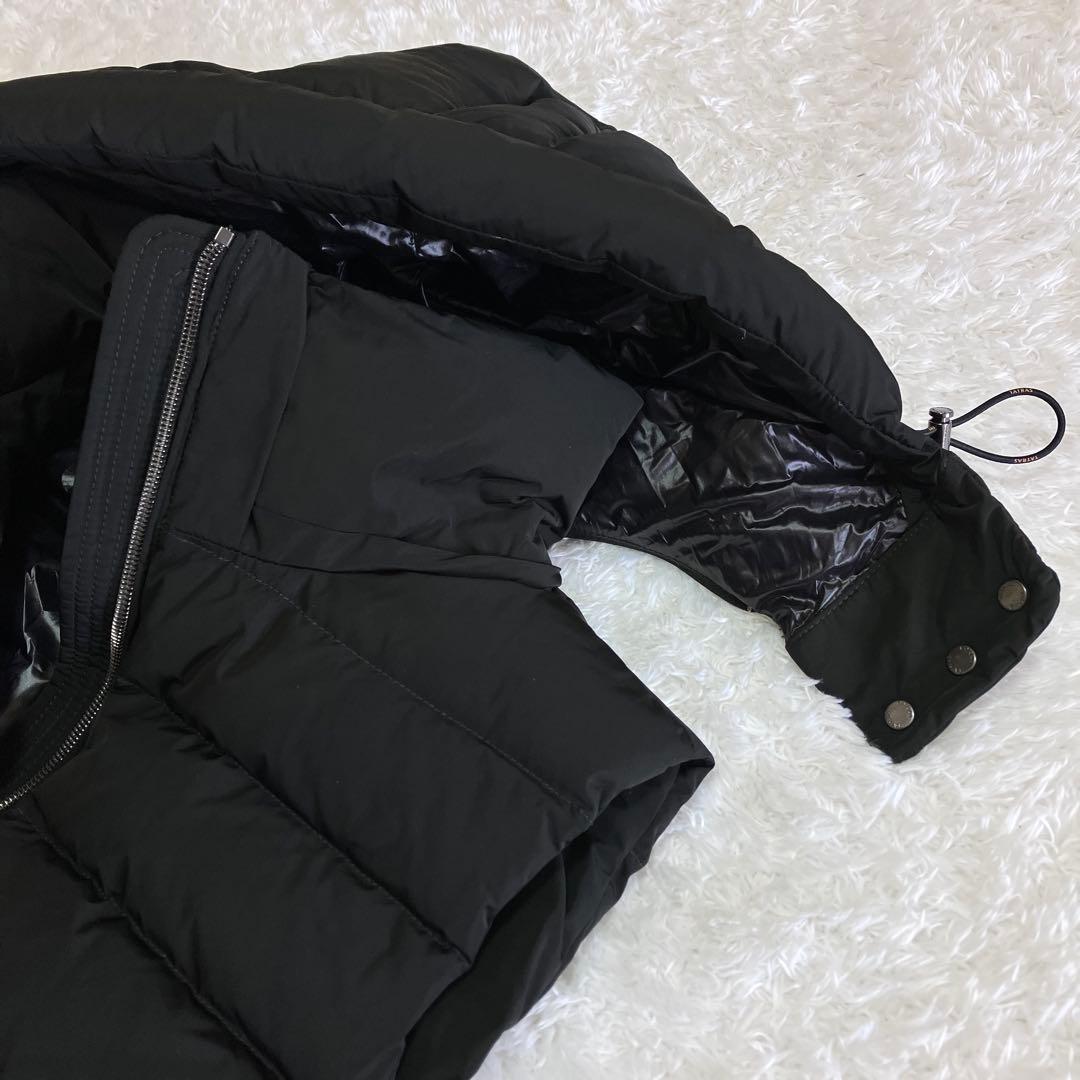 美品 タトラス TATRAS ロング ダウンベスト ARONIA ブラック XL