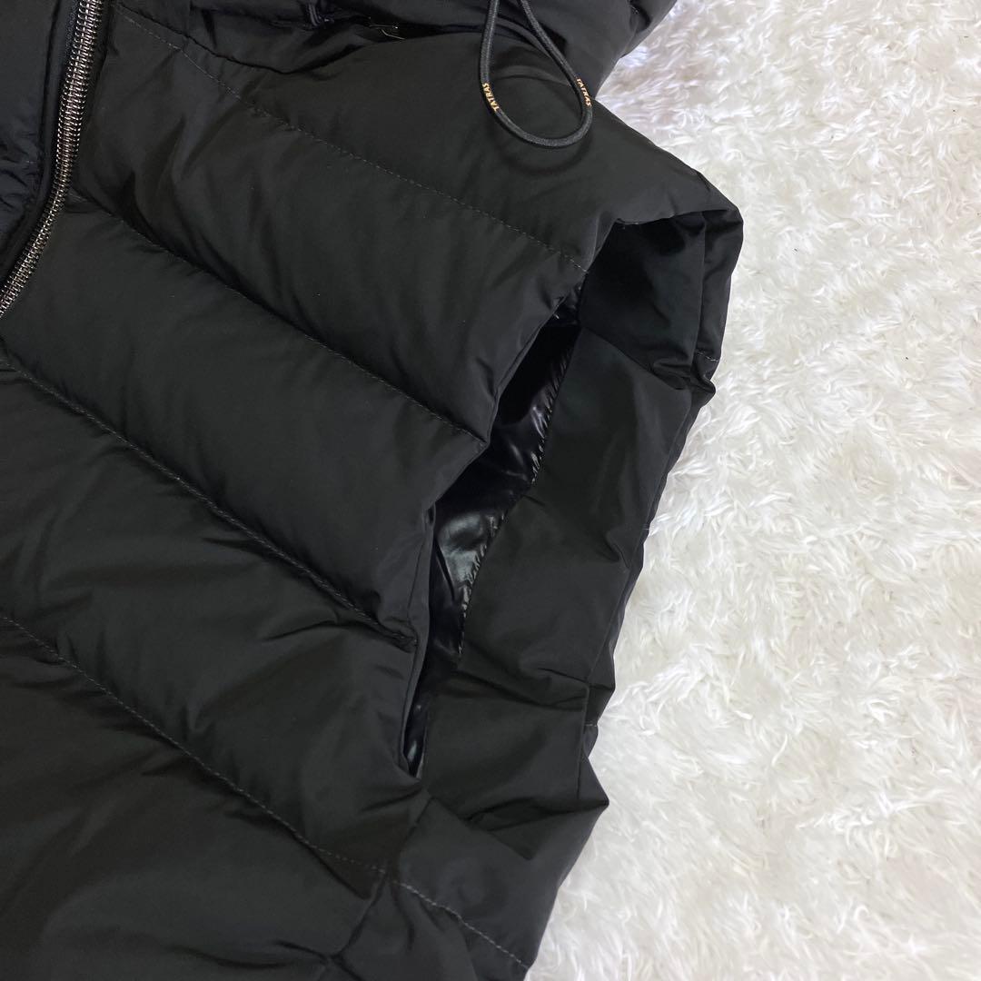 美品 タトラス TATRAS ロング ダウンベスト ARONIA ブラック XL