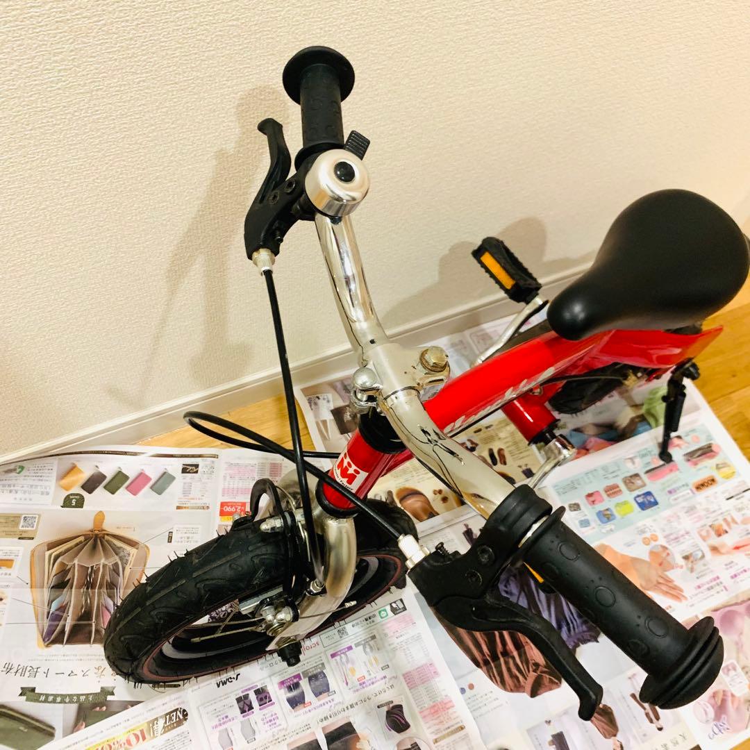 へんしんバイク 12インチ レッド スタンド・ペダル・説明書・工具付き