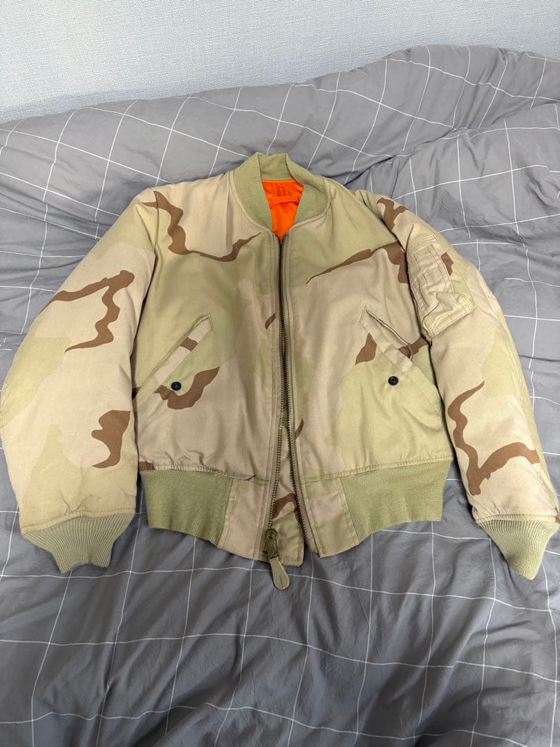 alpha MA-1 迷彩 made in usa 90s