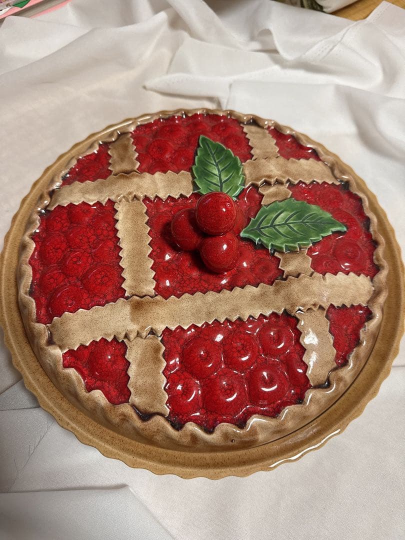 レア　ポルトガル製ヴィンテージチェリーパイパイキーパー