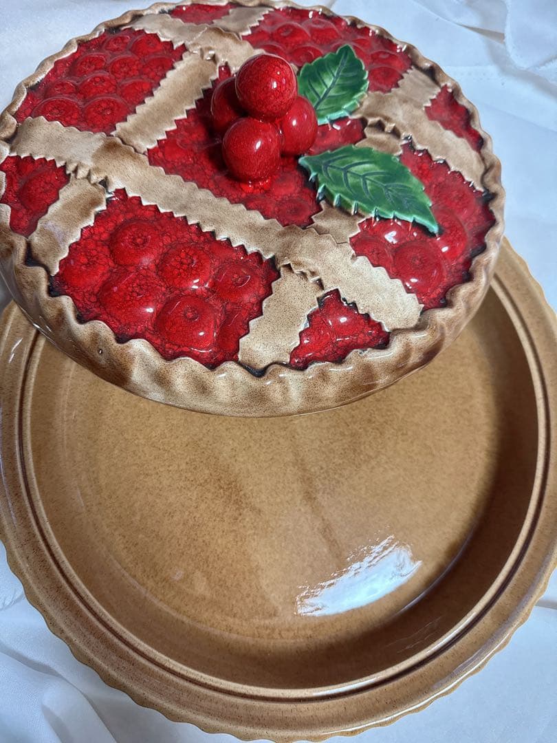 レア　ポルトガル製ヴィンテージチェリーパイパイキーパー