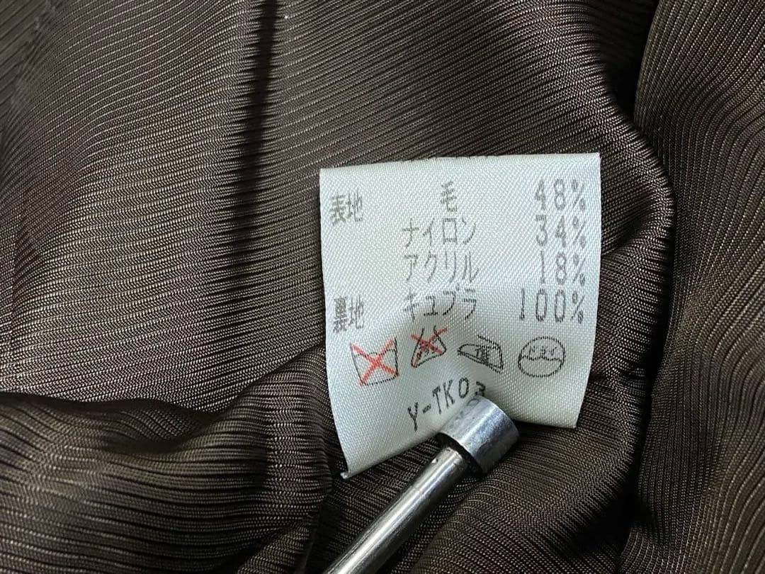 90s クリスチャンディオール/英国風/ウール チェック ツイードジャケット L