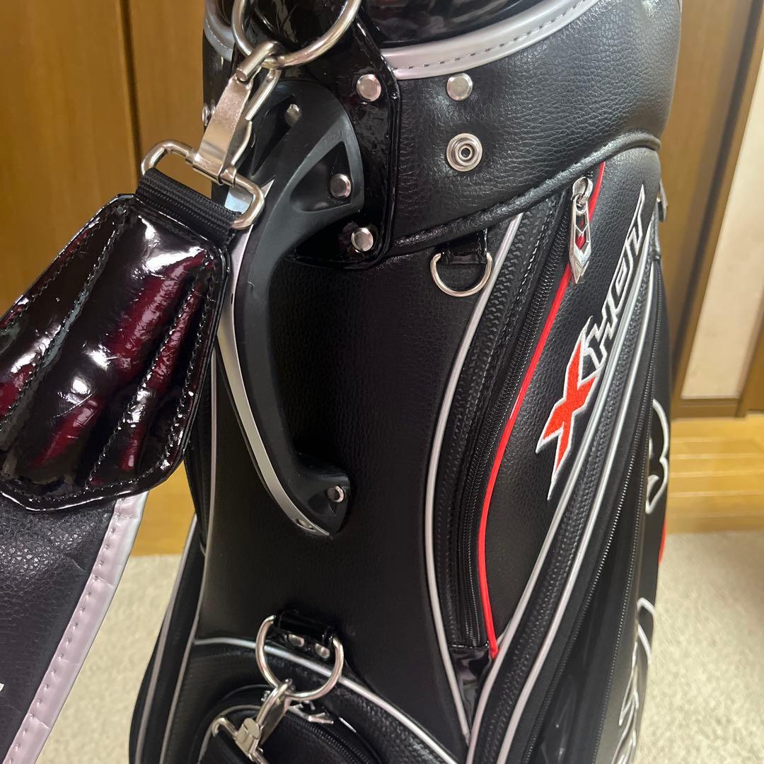 Callaway XHOT ゴルフキャディバッグ ブラック/レッド