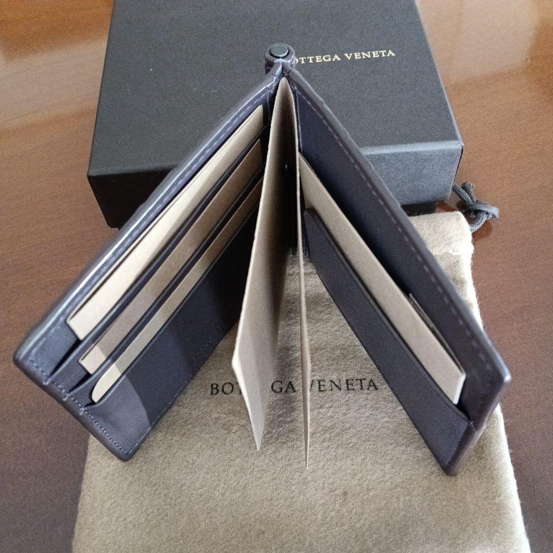【専用】Bottega Venetaイントレチャート マネークリップ 折り財布