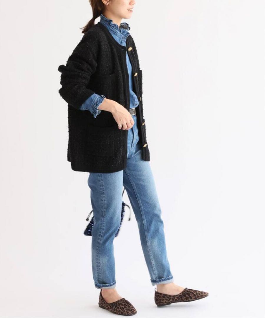 こた　　ジャーナルスタンダード レリューム　 TWEEDYニットジャケット