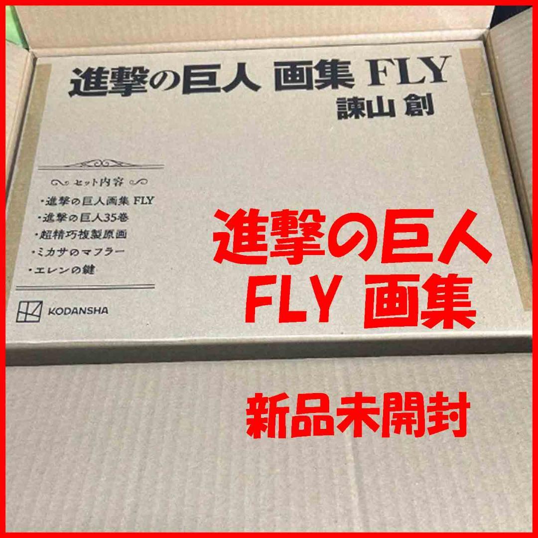 新品未開封 進撃の巨人 FLY 画集 特典完備