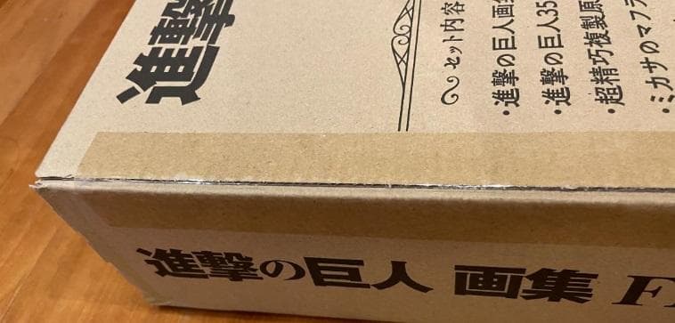 新品未開封 進撃の巨人 FLY 画集 特典完備