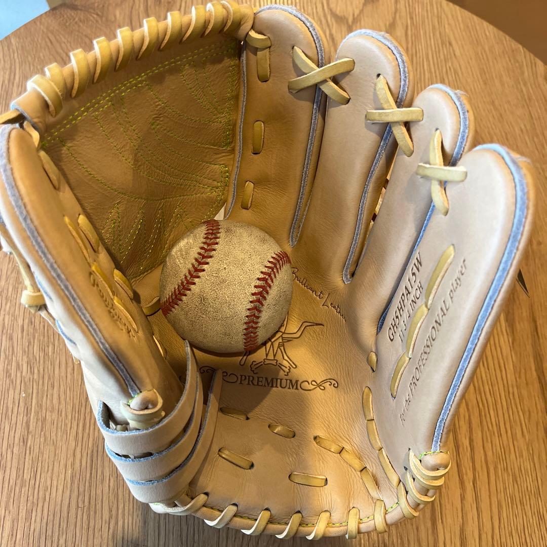 新品 値下げ中 ローリングス 硬式投手用 Aキャメル