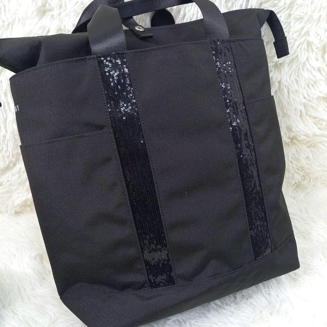 SWANY スワニー D-571 ルーミィ キャリーバッグ スパンコール グレー