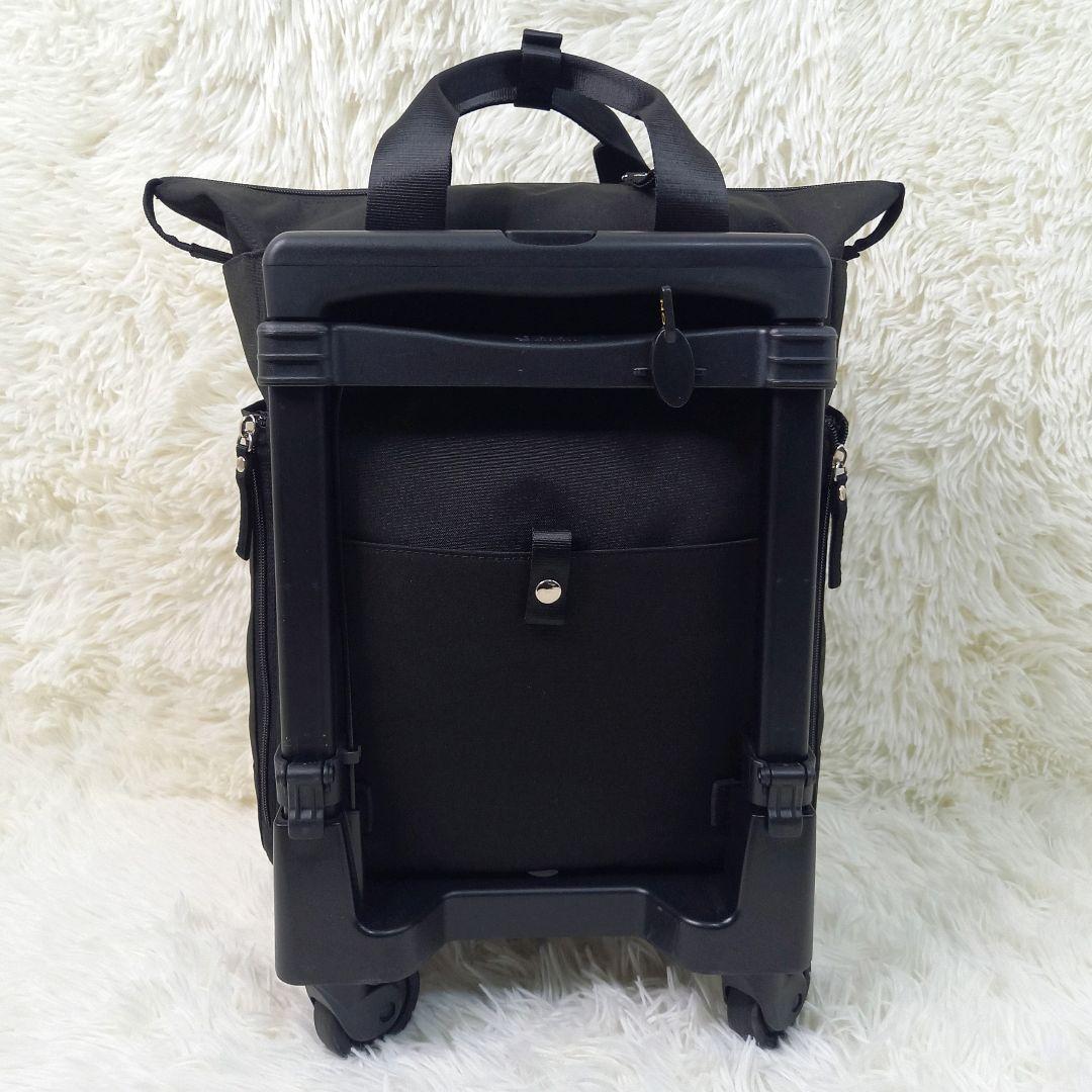 SWANY スワニー D-571 ルーミィ キャリーバッグ スパンコール グレー