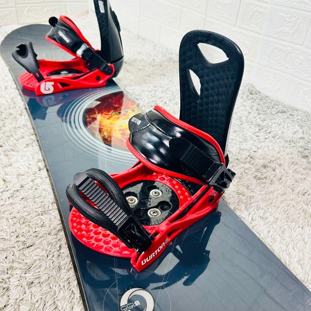 【初心者おすすめ 】バートン　クラッシュ　スノーボード　セット　155cm