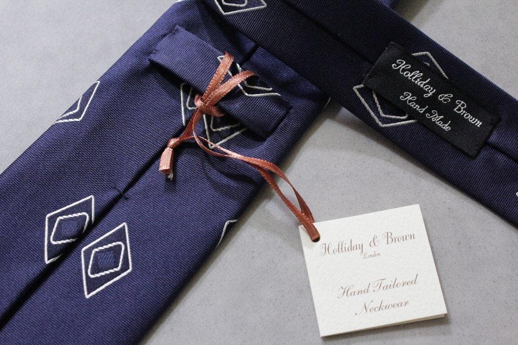 HOLLIDAY&BROWN★新品2.3万円ホリディ＆ブラウン 幾何柄ネクタイ①