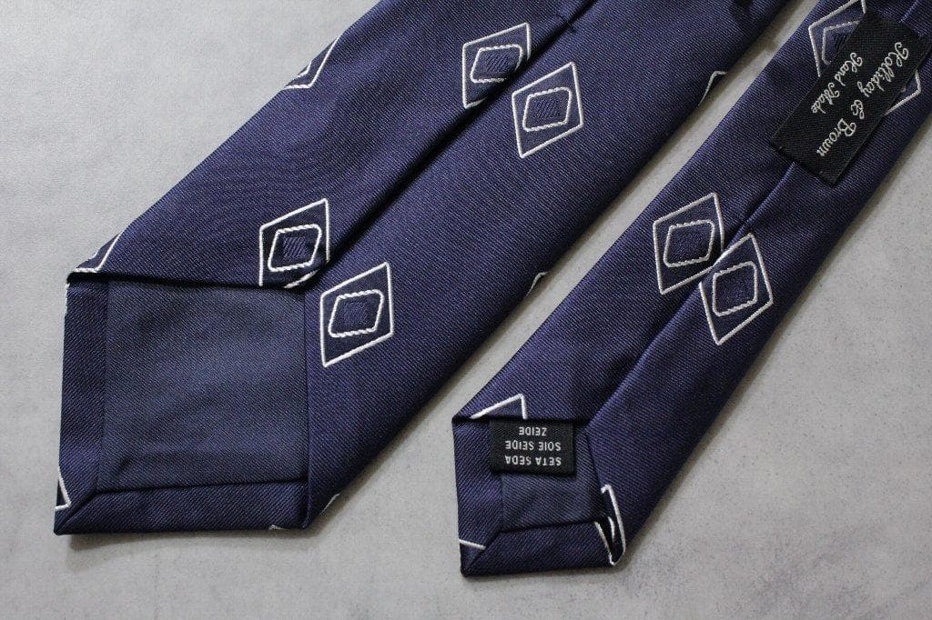 HOLLIDAY&BROWN★新品2.3万円ホリディ＆ブラウン 幾何柄ネクタイ①