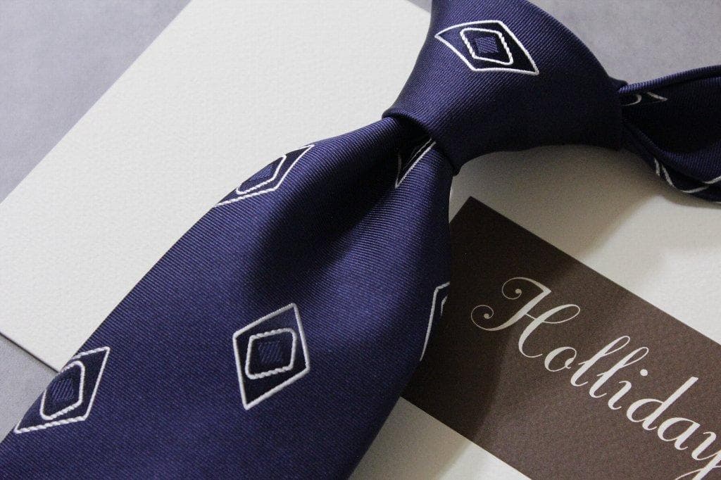 HOLLIDAY&BROWN★新品2.3万円ホリディ＆ブラウン 幾何柄ネクタイ①