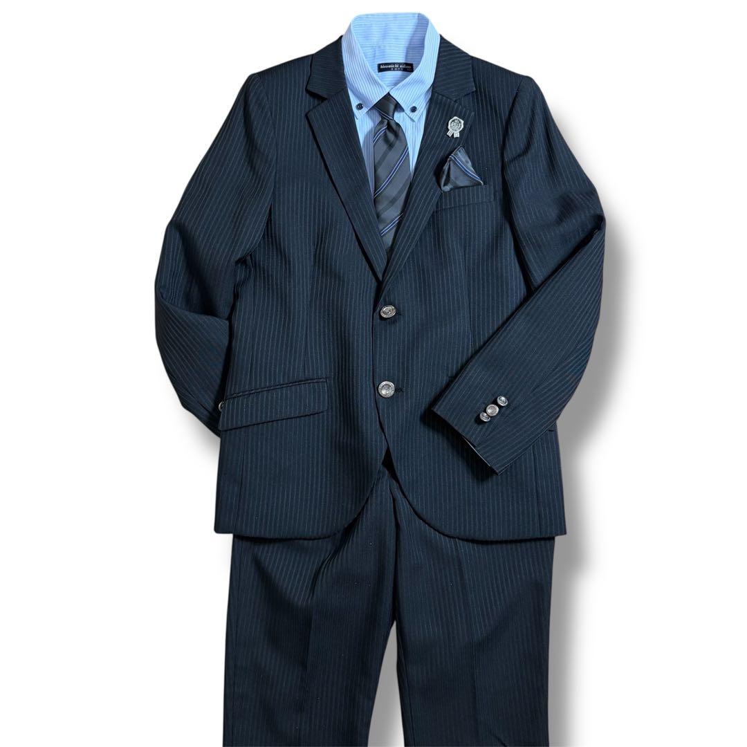 【極美品】ヒロミチナカノ 男の子 フォーマルスーツ 165A 6点セット 卒業式