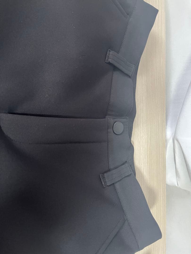 定価3.8万 MARK&LONA 裏ボア ショートパンツ 36 黒 スカル 防寒