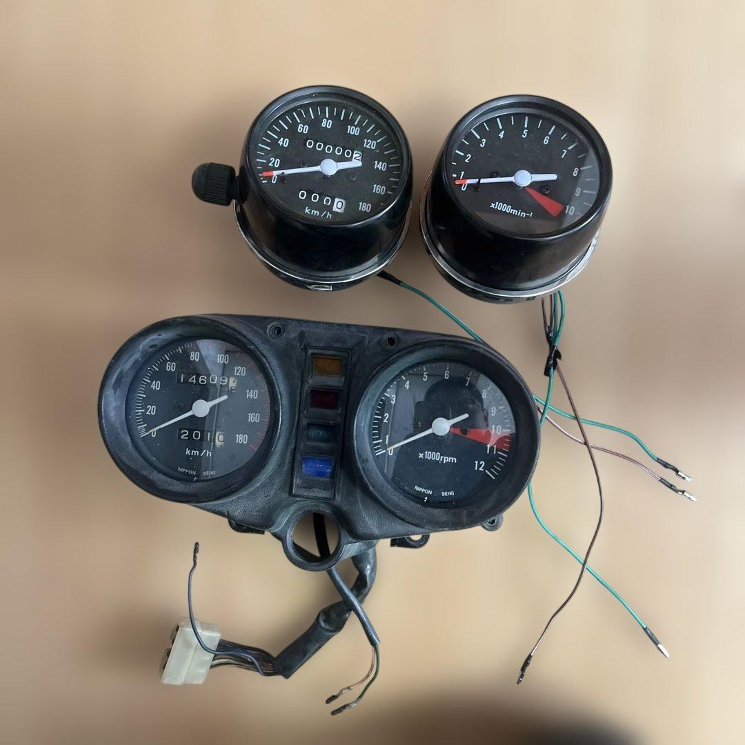 CM400用　リプロ品　CB250T 純正メーターオマケ付き