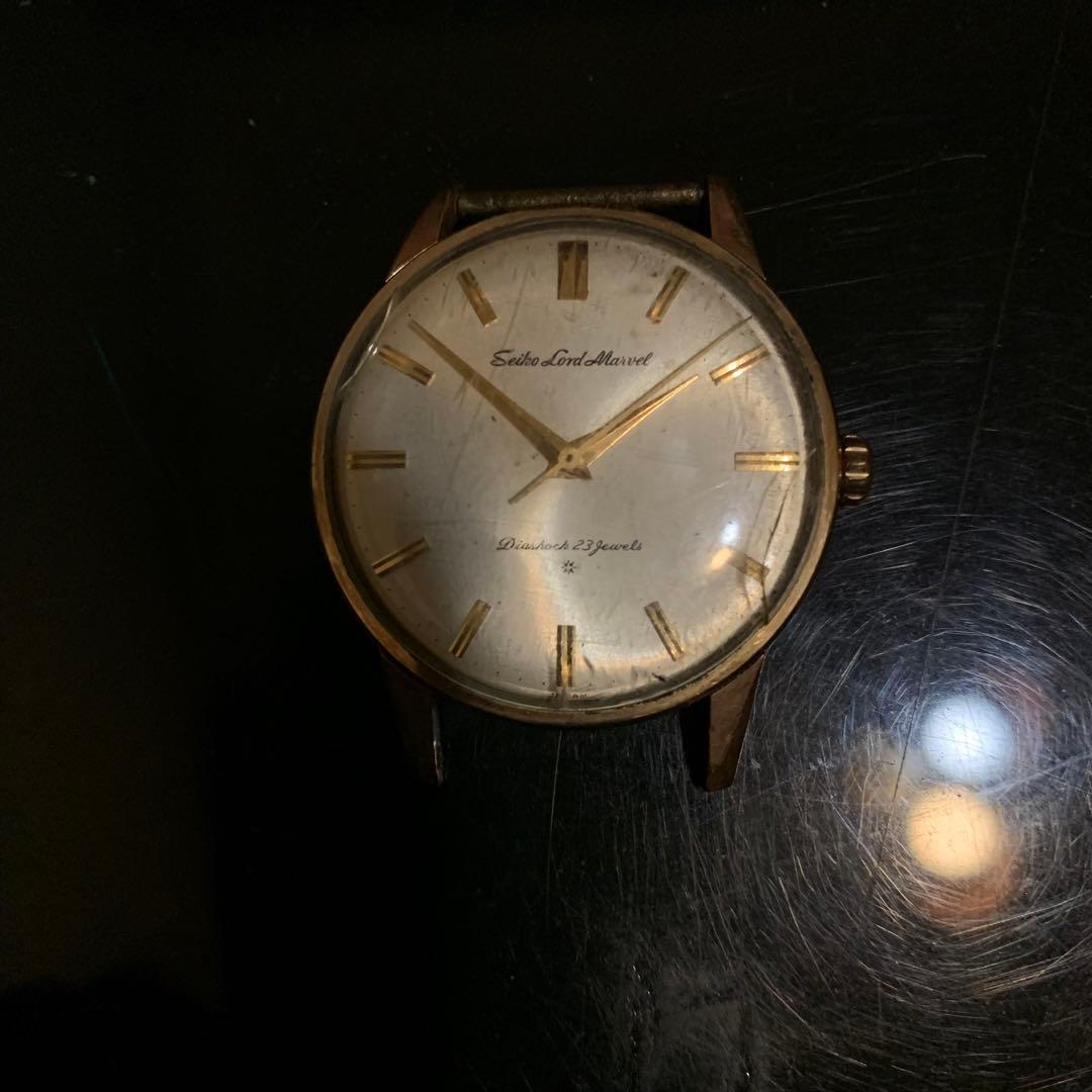 SEIKO Lord Marvel 23石 手巻き 稼働