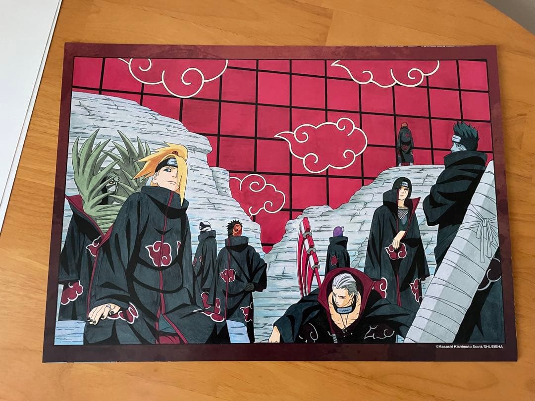 ナルト　イラストポスターコレクション 8枚セット　ジャンプ展　NARUTO
