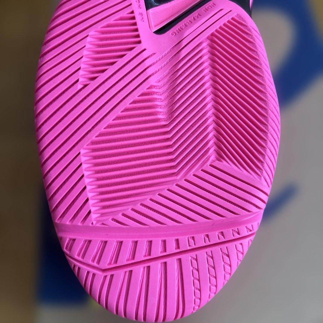 [新品未使用]アシックスSOLUTION SPEEDテニスシューズ25.5ピンク