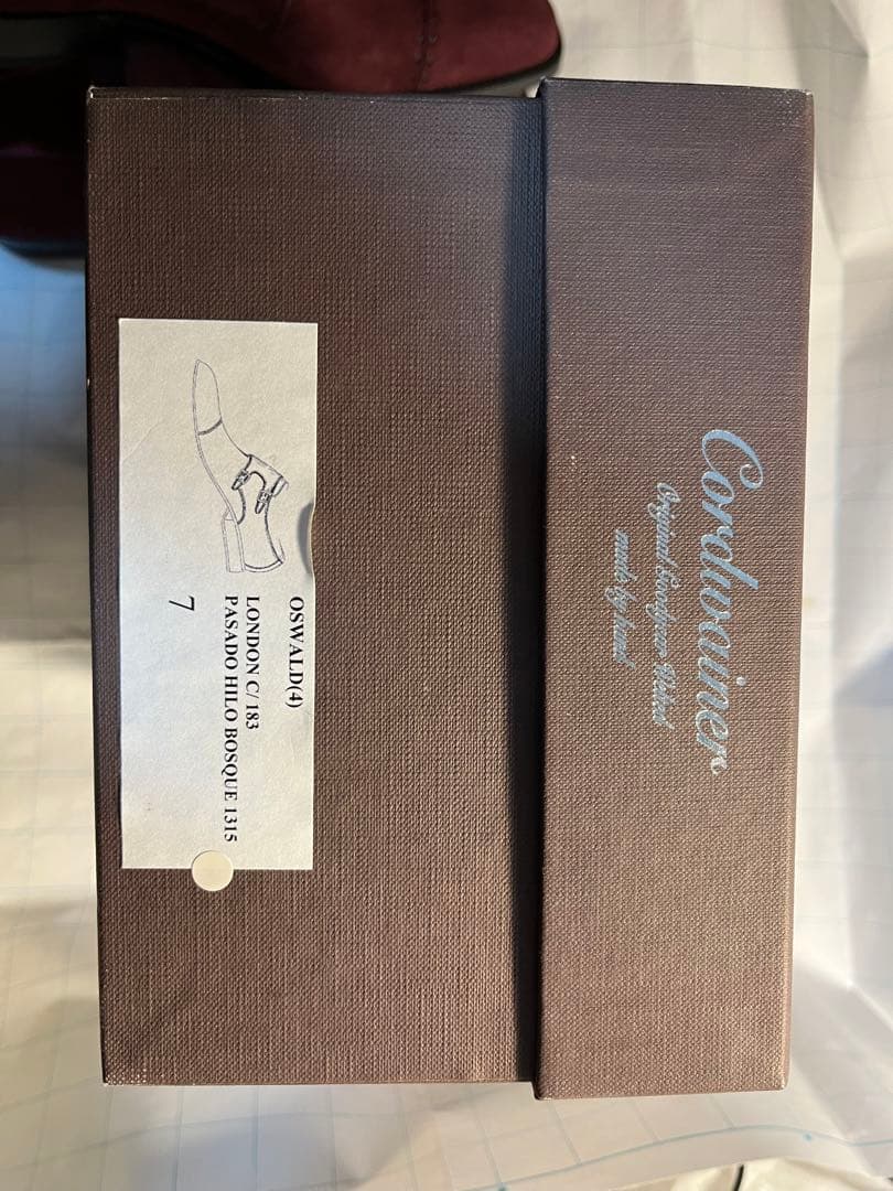 特価　新品　綺麗なワインレッド　ダブルモンク　スペイン　Cordwainer